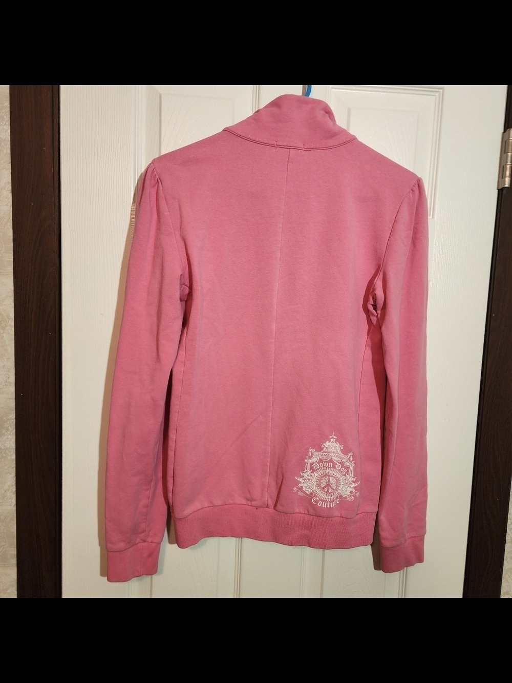 Juicy Couture Hot Pink Zip-Up Track Jacket